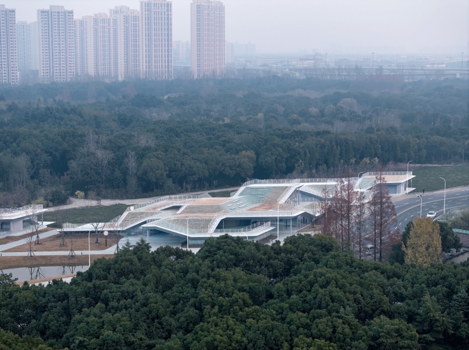 Meandering In Forest South Sanlin Station of Shanghai Airport Link by Original Design Studio TJAD