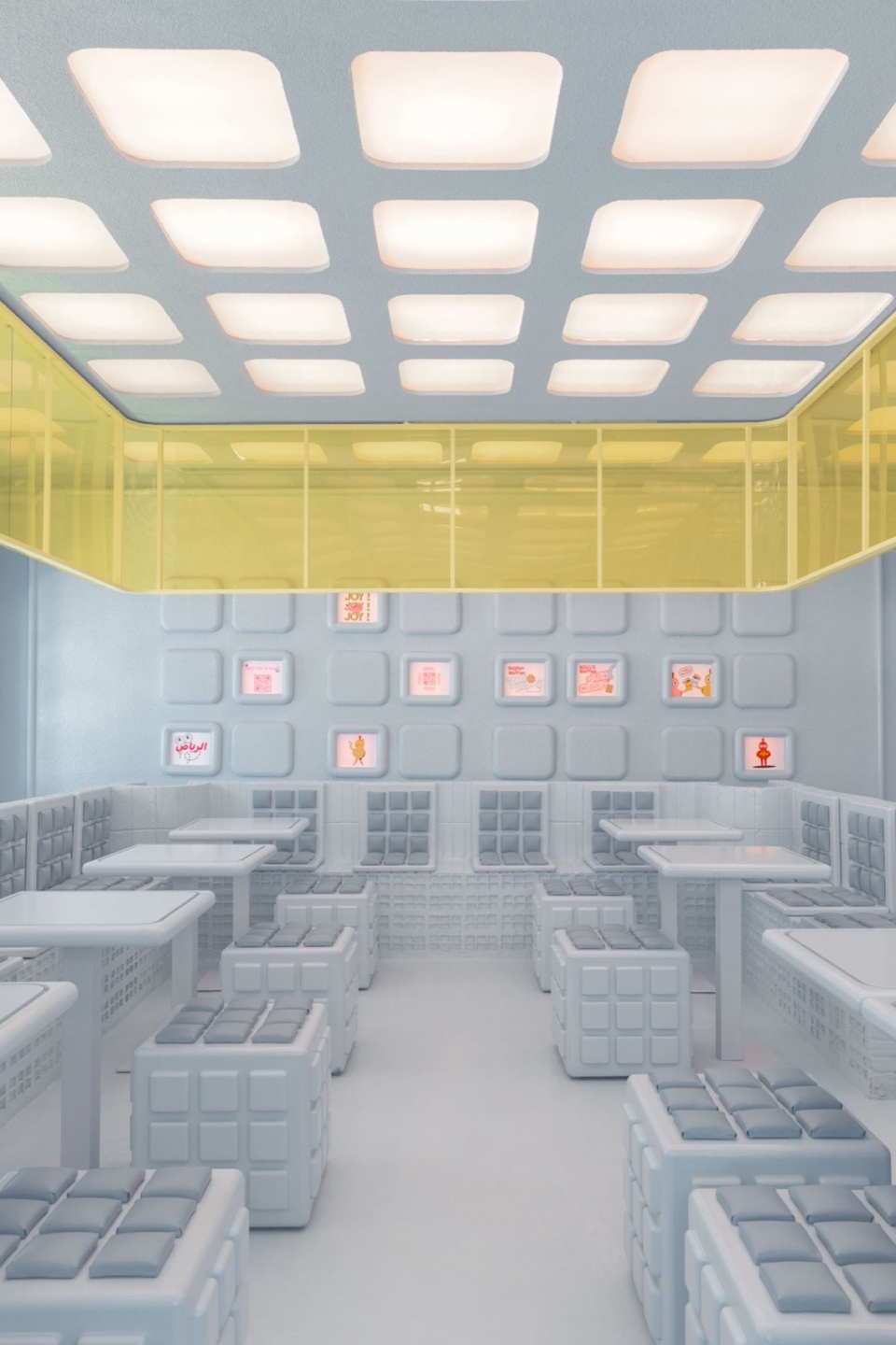 Novu Waffle Riyadh by Masquespacio