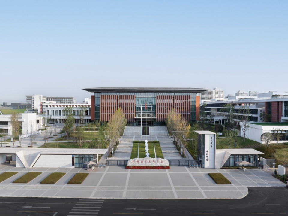 chengdu eastern new area cultural and creative industrial park chendu no 7 eastern school by sichuan provincial architectural design and...