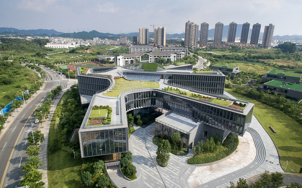 cimc headquarter office building china by ccdi dongxiying studio