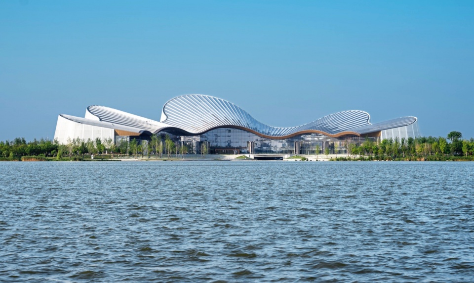 nantong grand theatre by biad paul andreu plus project