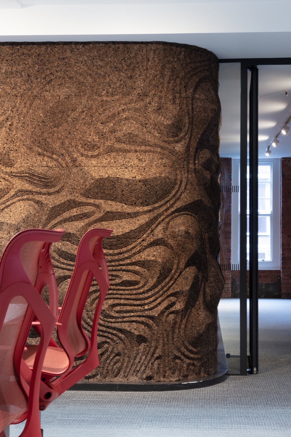zaha hadid architects x gencork at maison et objet