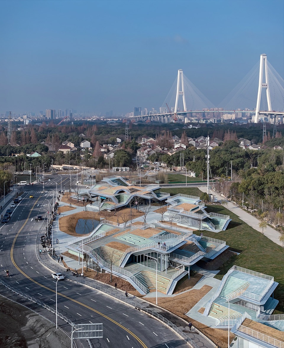 Meandering In Forest South Sanlin Station of Shanghai Airport Link by Original Design Studio TJAD