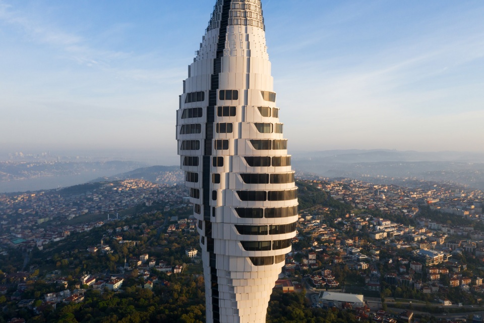 istanbul tv radio tower by maa