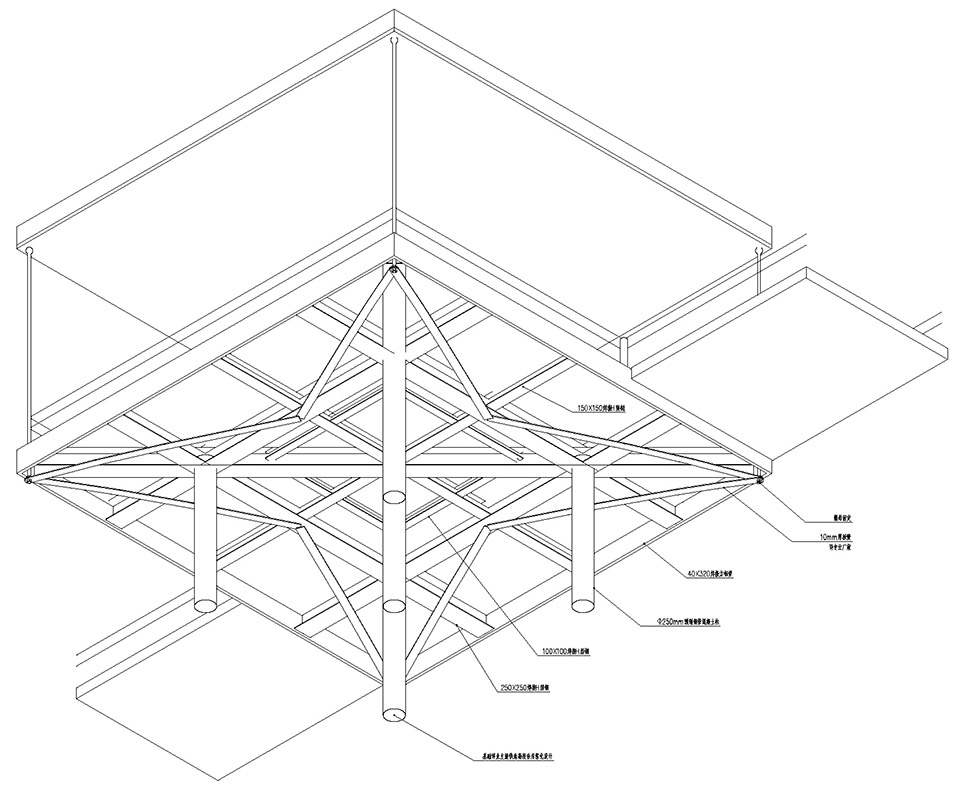 three pavilions of laoyu river by space strategy shanghai