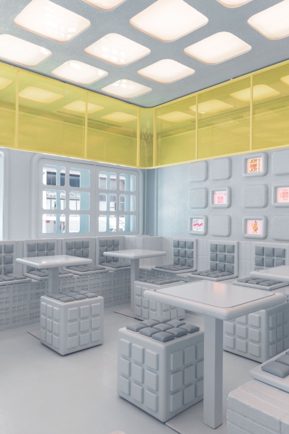 Novu Waffle Riyadh by Masquespacio