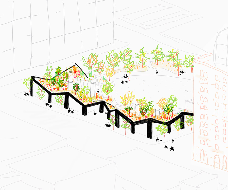 domino square by studio cadena