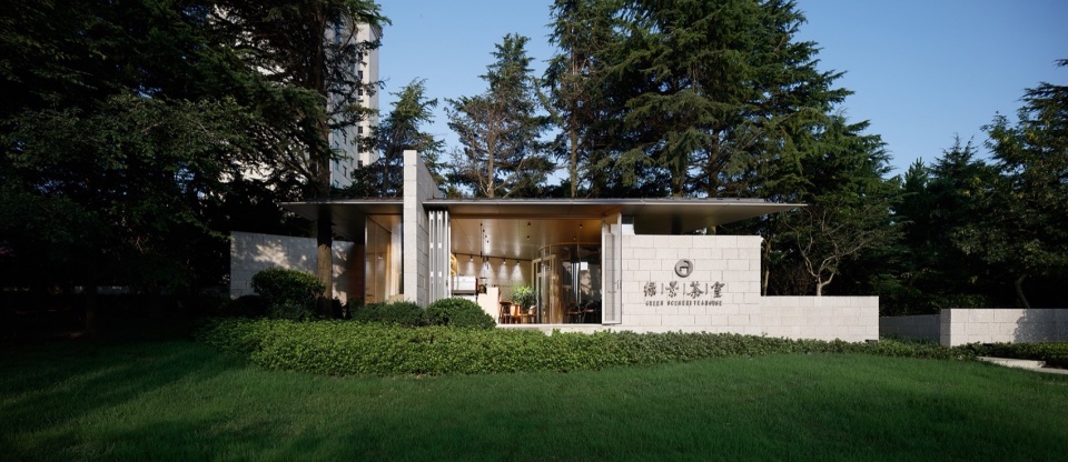 Greenscene Teahouse by Art Zen Architects