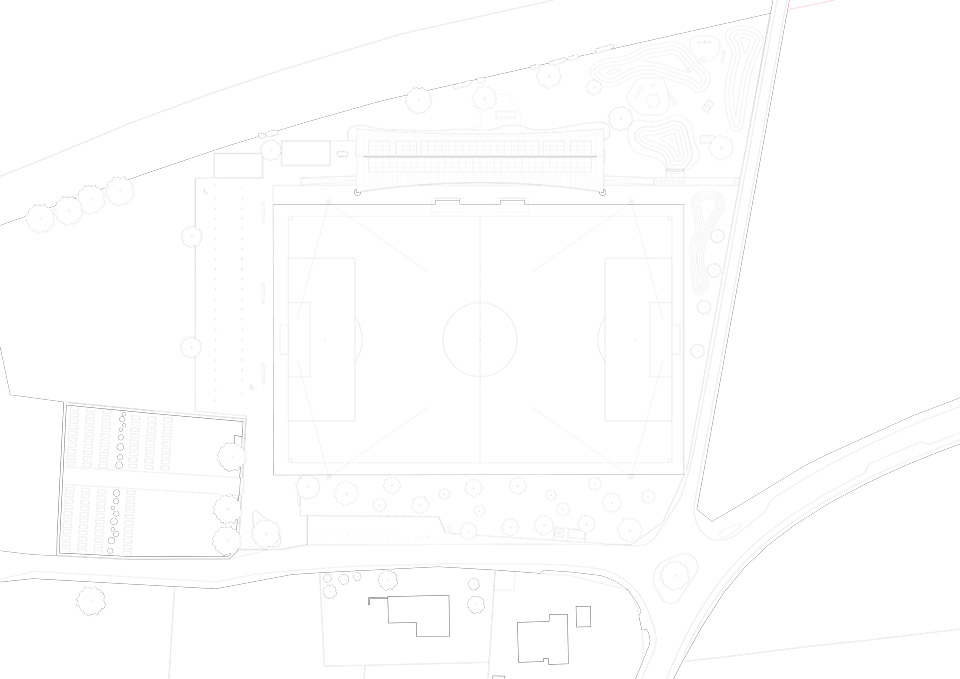 daillens sports facility by local architecture