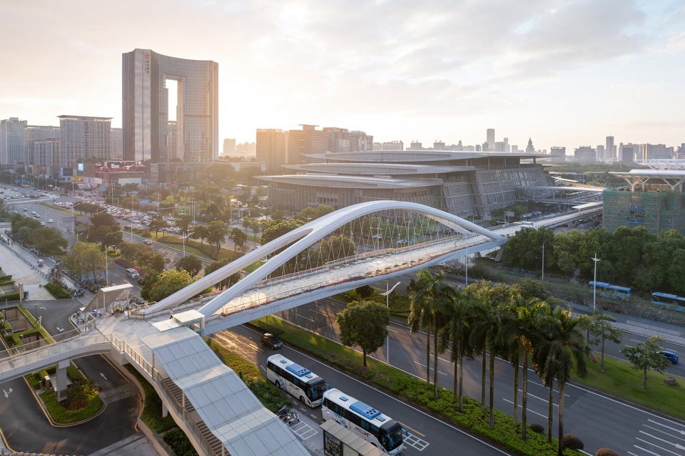 dongguan central area slow traffic system by elandscript studio schlaich bergermann partner arup
