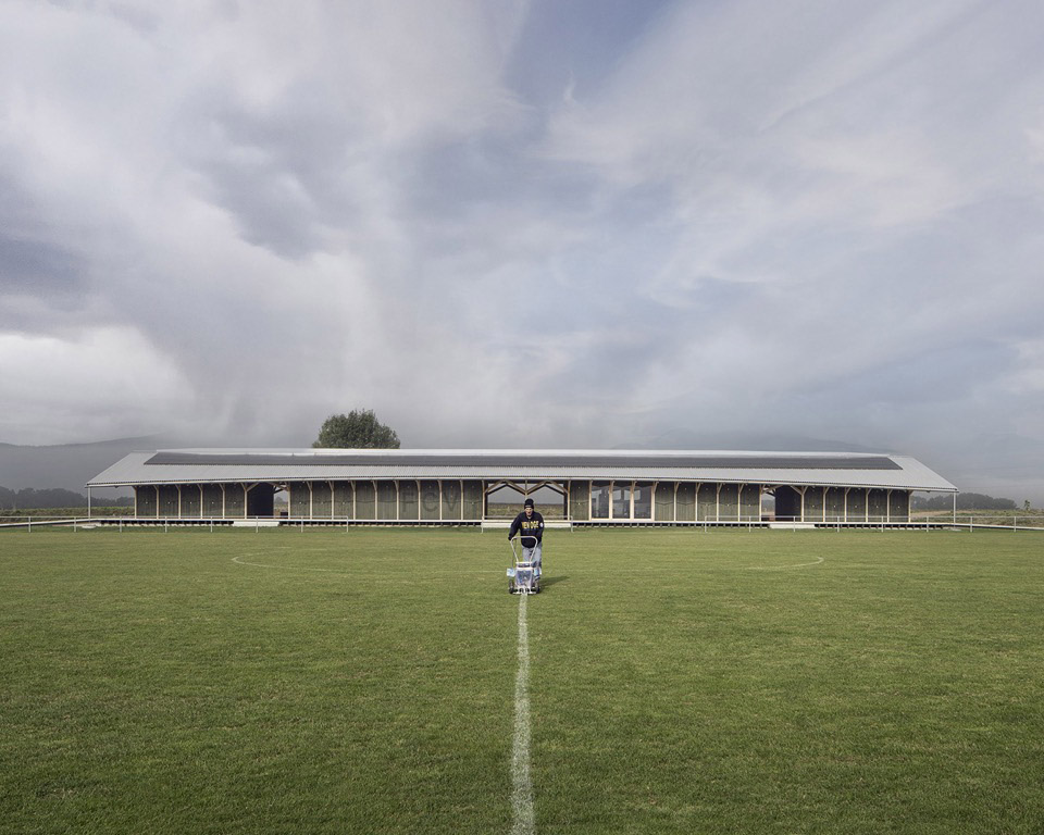 daillens sports facility by local architecture