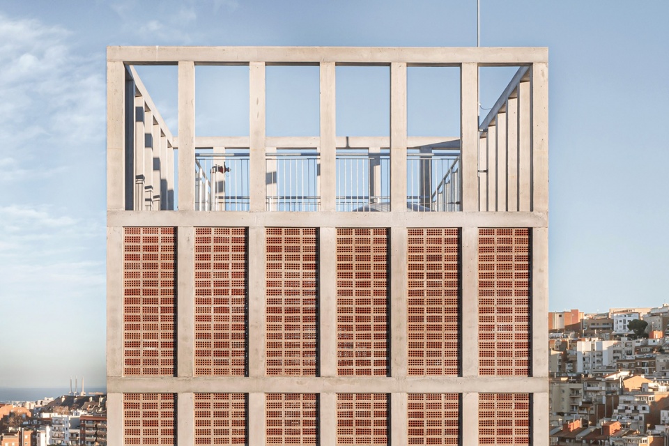 firemen tower in vall dhebron by carles enrich studio