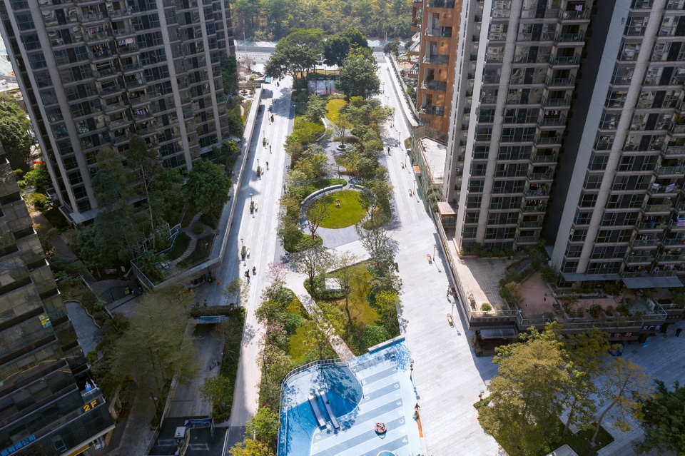 the urban quality upgrade for dongguan guangfa area china by aube