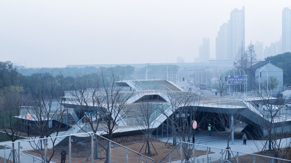 Meandering In Forest South Sanlin Station of Shanghai Airport Link by Original Design Studio TJAD