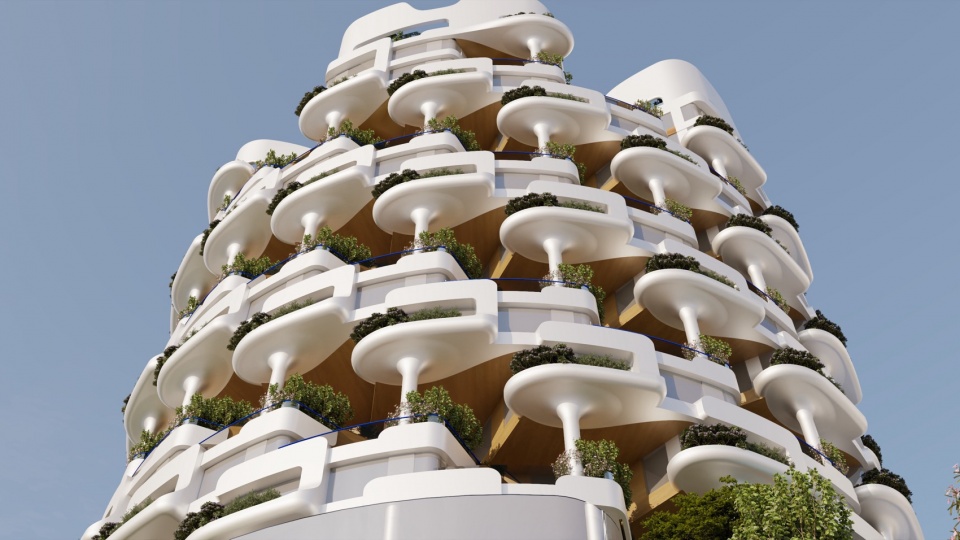 biophilic residential UNStudio
