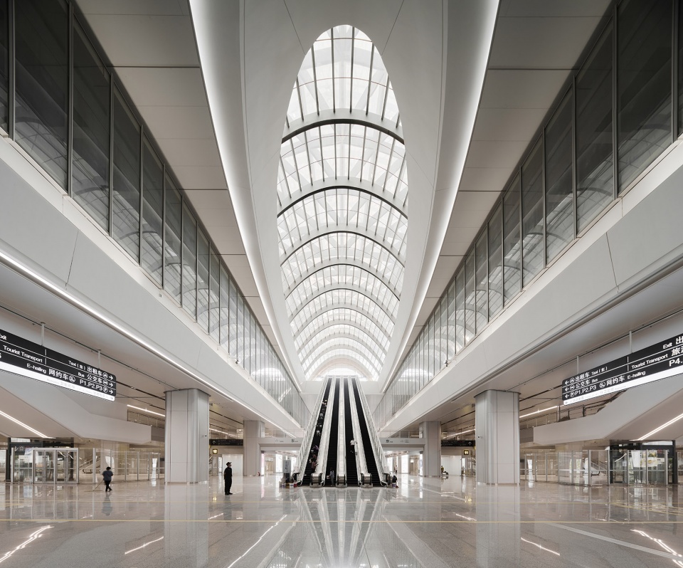 hangzhouxi railway station by cctn design china railway siyuan survey and design group