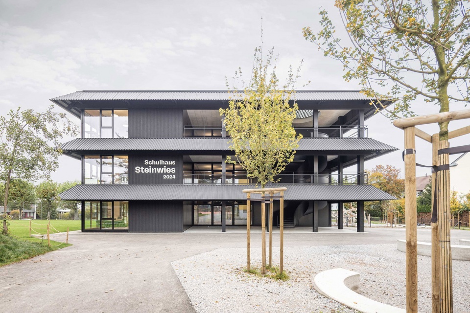primary school steinwies schwerzenbach by schmid ziorjen architektenkollektiv