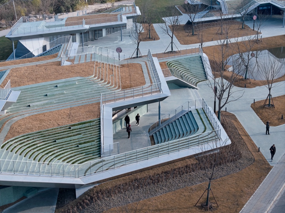 Meandering In Forest South Sanlin Station of Shanghai Airport Link by Original Design Studio TJAD