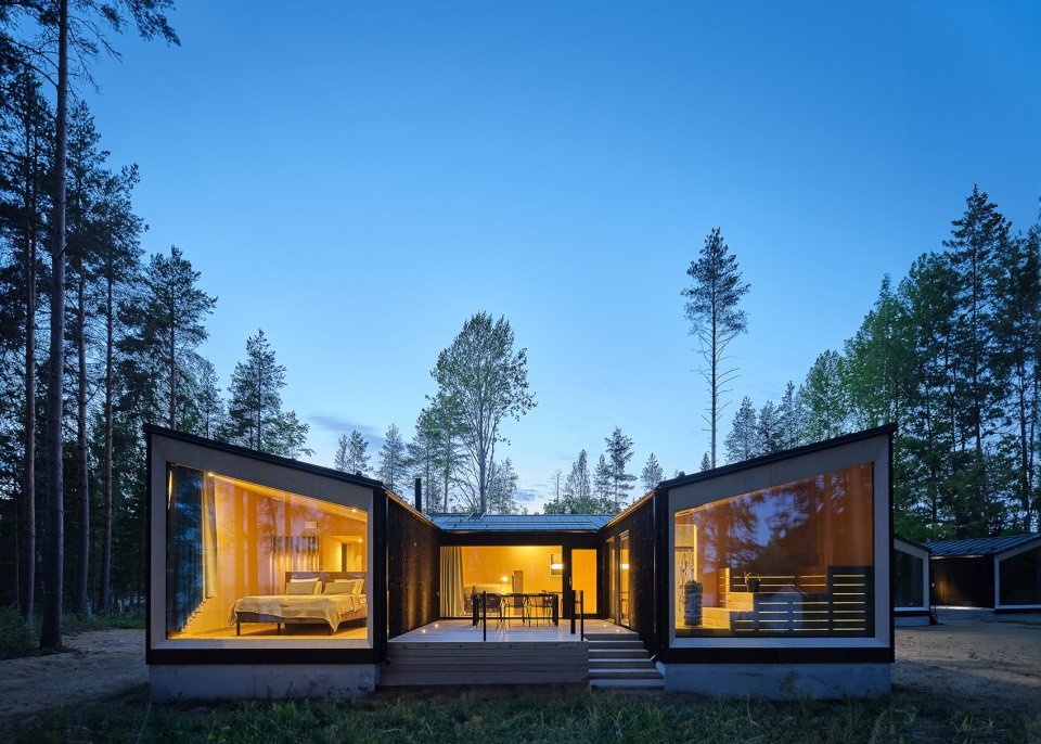 Uni Oravi Kanava Resort by Studio Puisto Architects