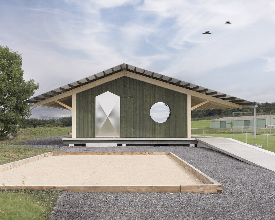 daillens sports facility by local architecture