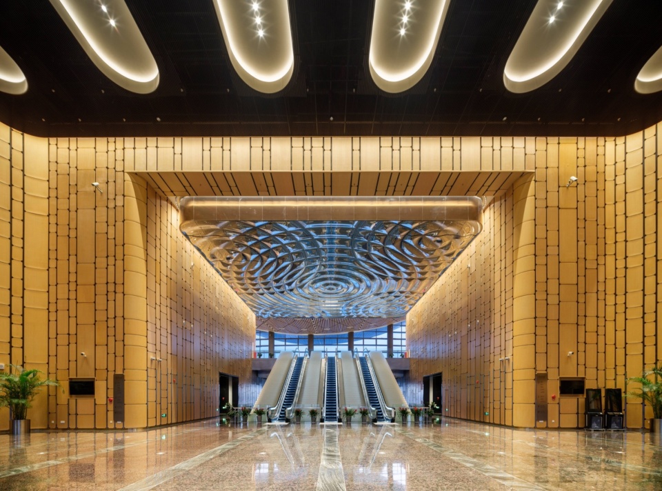 nantong grand theatre by biad paul andreu plus project