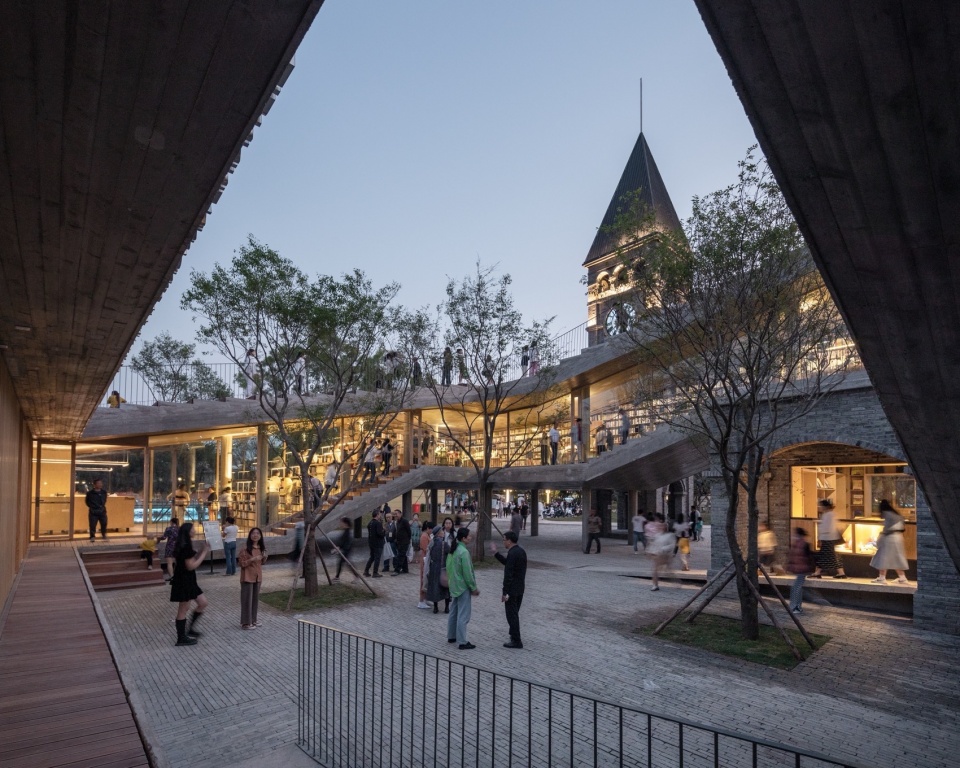 Mengzi NSAU Bookstore of Librairie Avant Garde by ZAO standardarchitecture