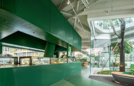 急急脚咖啡公司悦汇城店，广州 / 五加二设计事务所