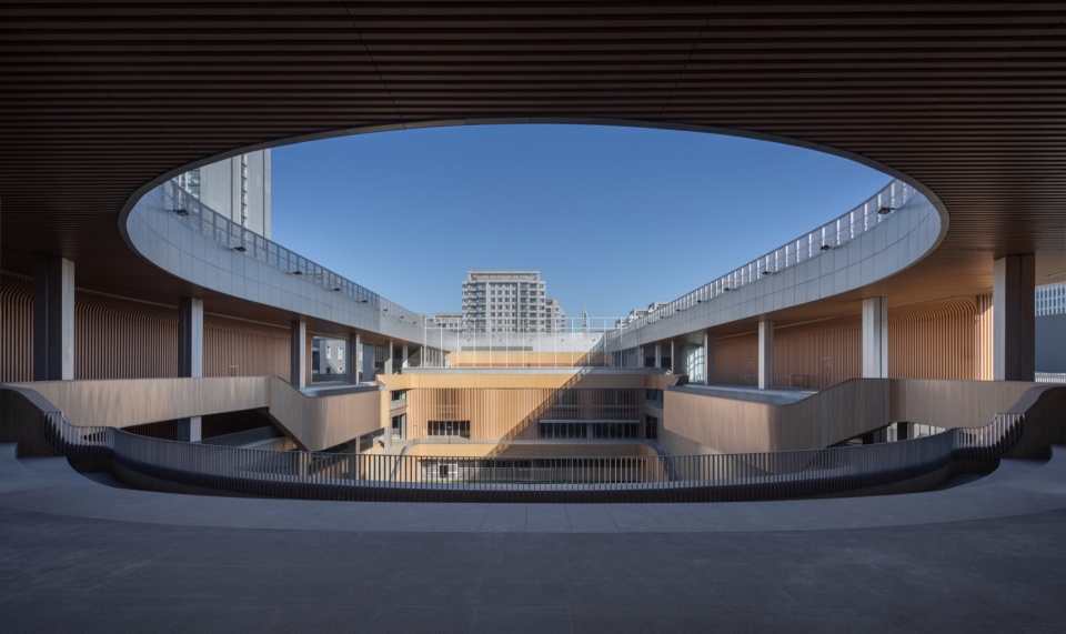shanghai pinghe school jinding campus by cd design center
