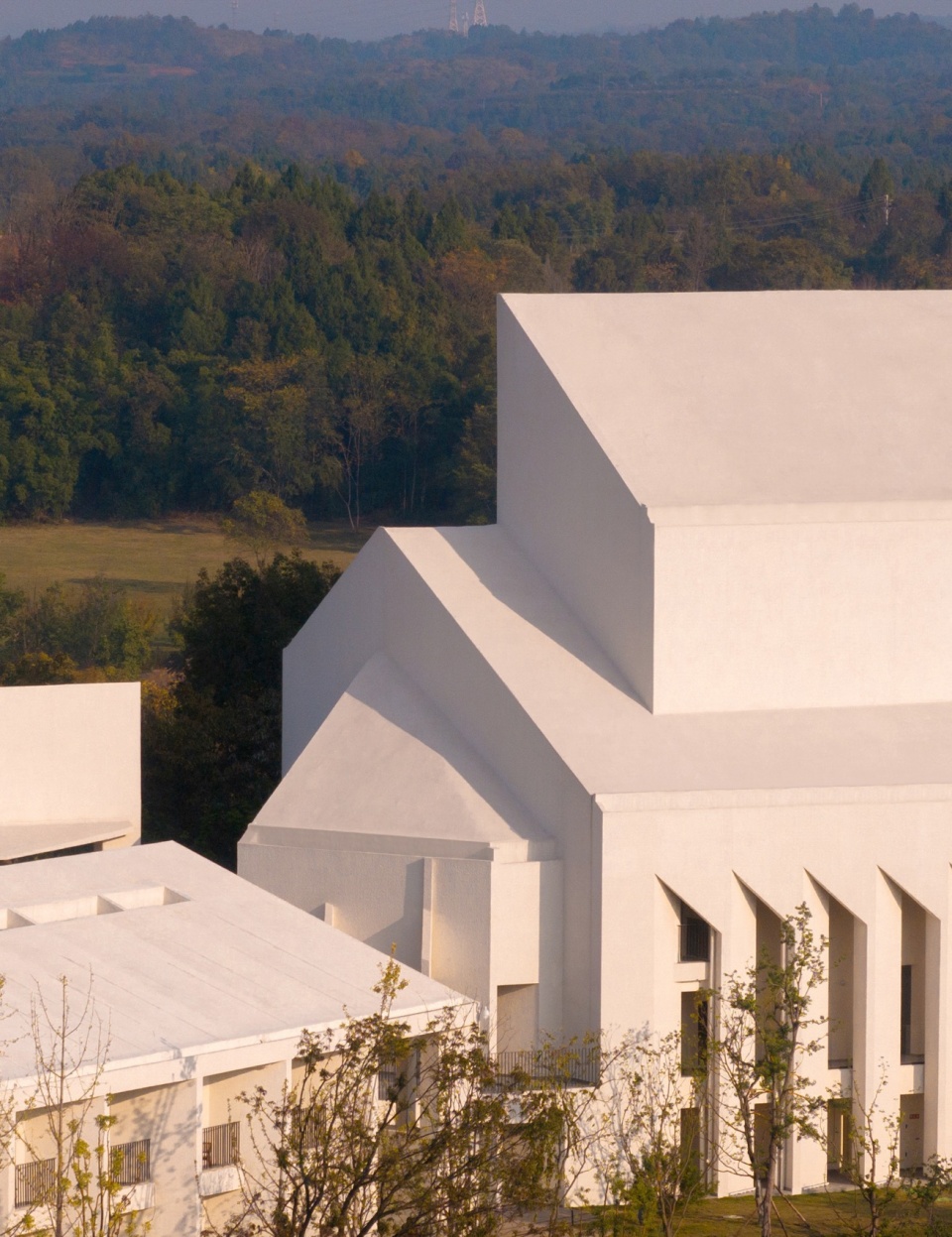 Central Music Park Kai Zhou New City Wedding Chapel and Hotel by STUDIO QI Architects