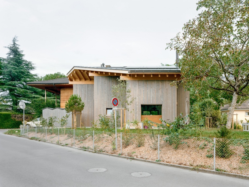 Construction of a villa in Veyrier by Lacroix Chessex