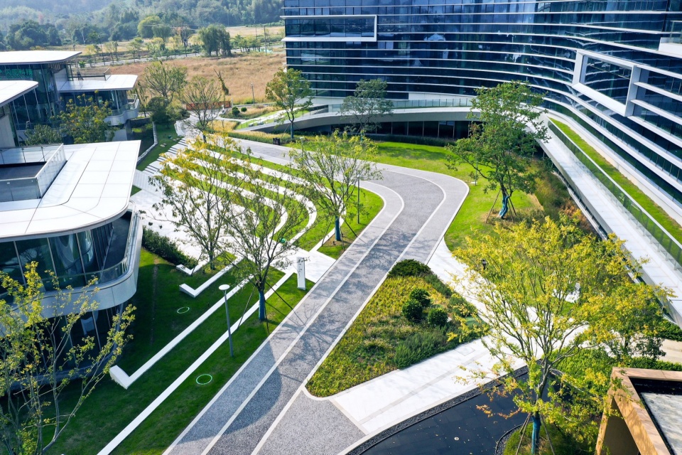 Lingfeng Smart Valley Platform Demonstration Zone Construction Project by The Design Institute of Landscape Architecture China Academy of...