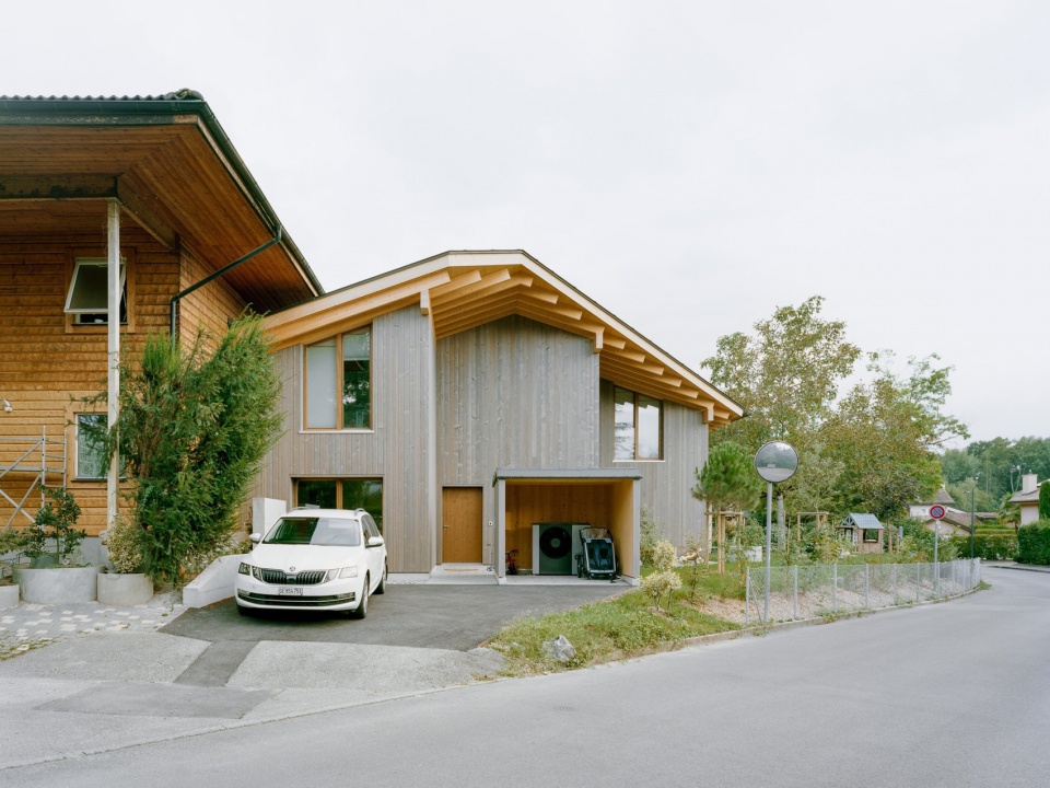 Construction of a villa in Veyrier by Lacroix Chessex