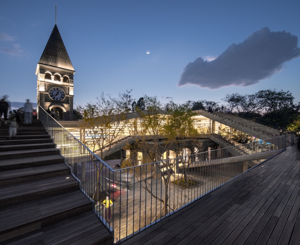 Mengzi NSAU Bookstore of Librairie Avant Garde by ZAO standardarchitecture