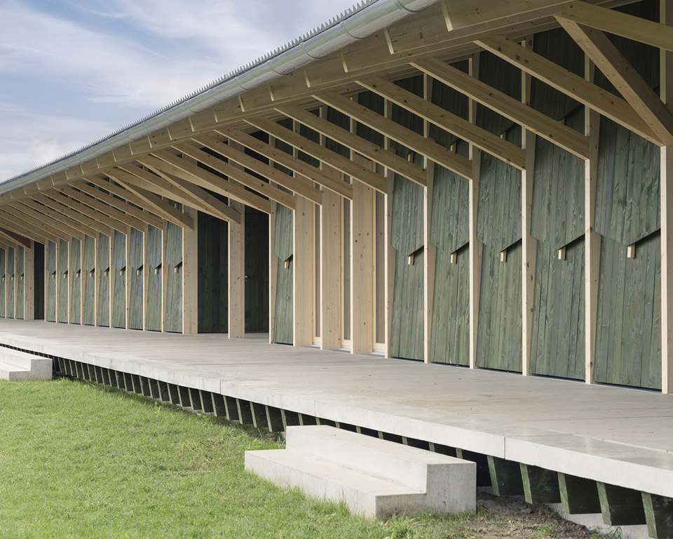 daillens sports facility by local architecture