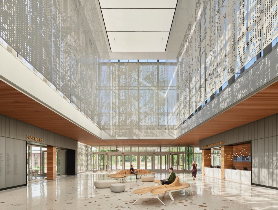 jack c taylor visitor center at the missouri botanical garden by ayers saint gross