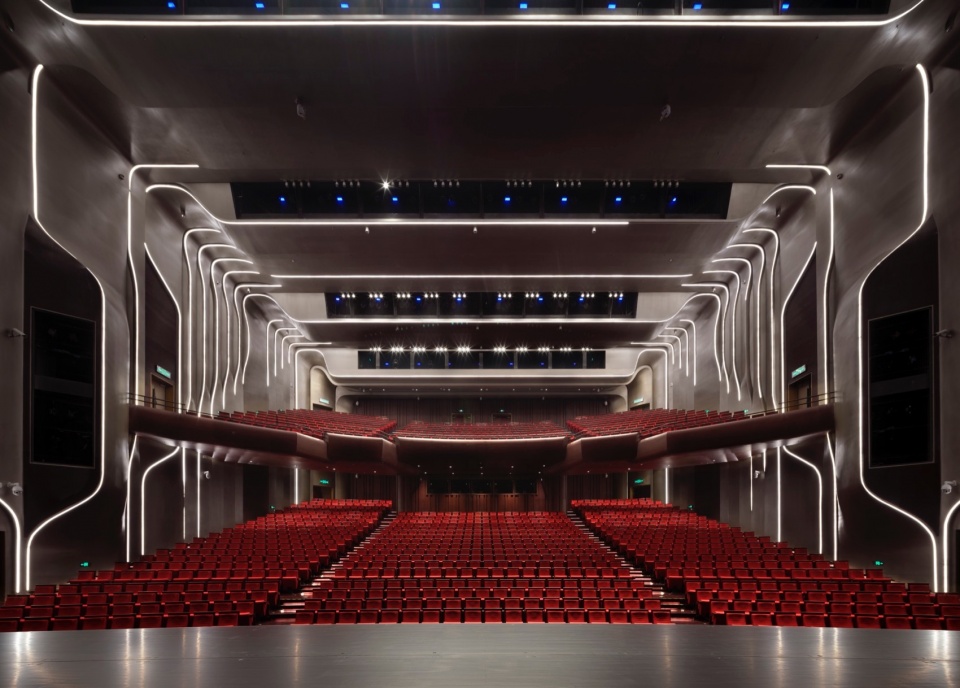 nantong grand theatre by biad paul andreu plus project