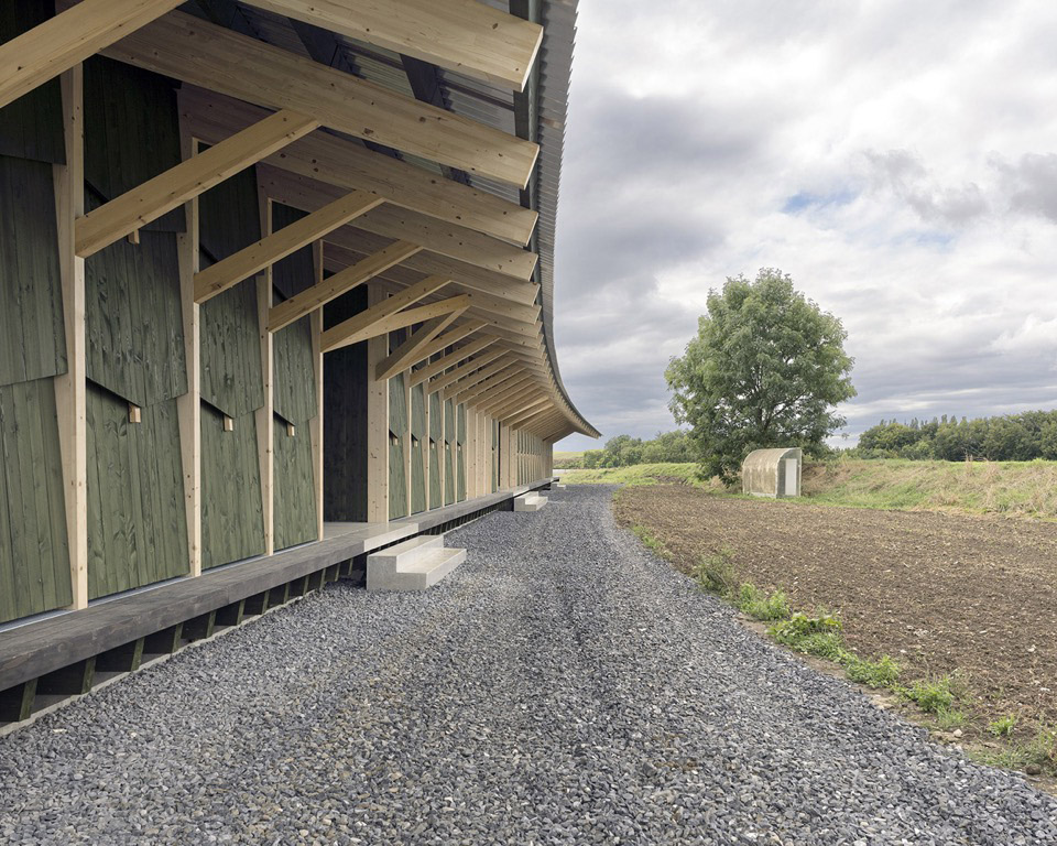 daillens sports facility by local architecture