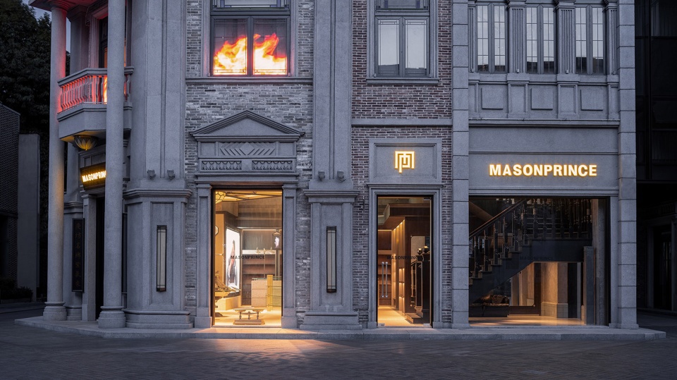 masonprince yongqingfang store by tomo design