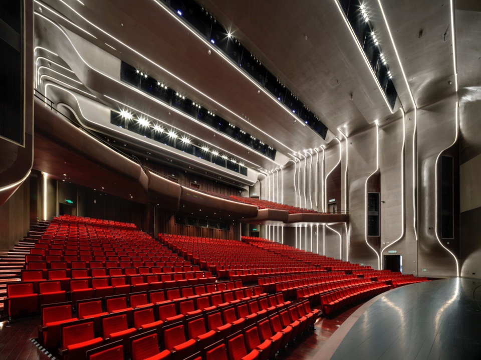 nantong grand theatre by biad paul andreu plus project