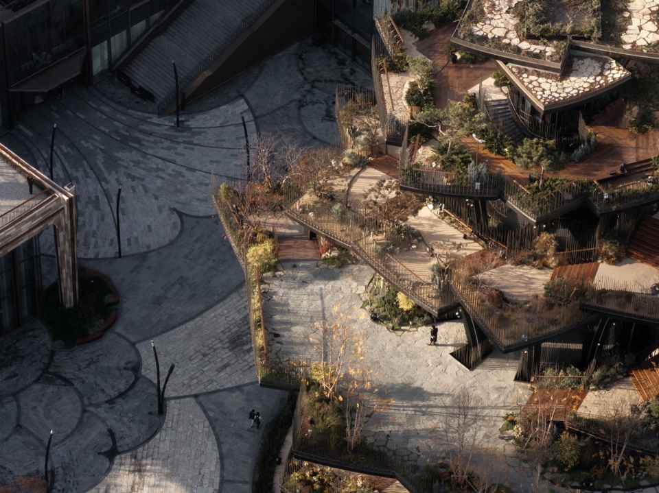 Xi an tree of the Mix city Xi an CR LAND by WTD GROUP