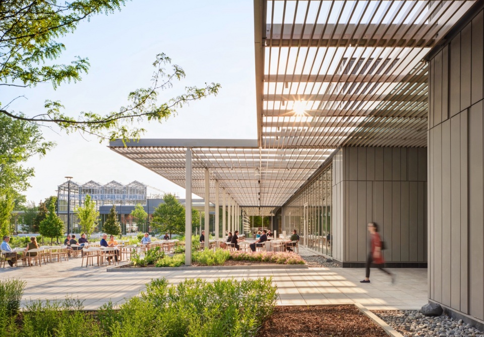 jack c taylor visitor center at the missouri botanical garden by ayers saint gross