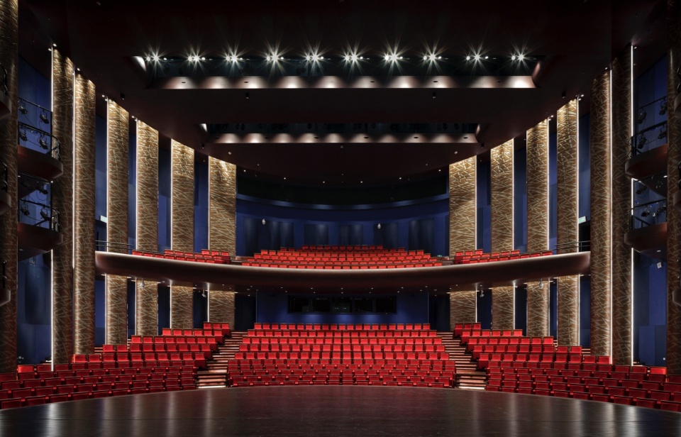 nantong grand theatre by biad paul andreu plus project