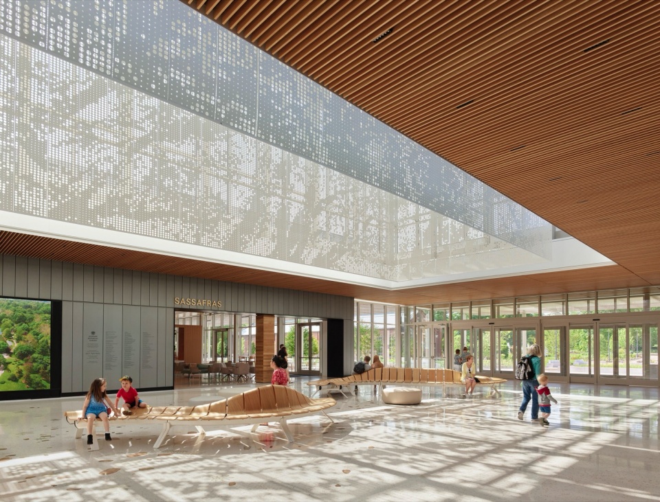 jack c taylor visitor center at the missouri botanical garden by ayers saint gross