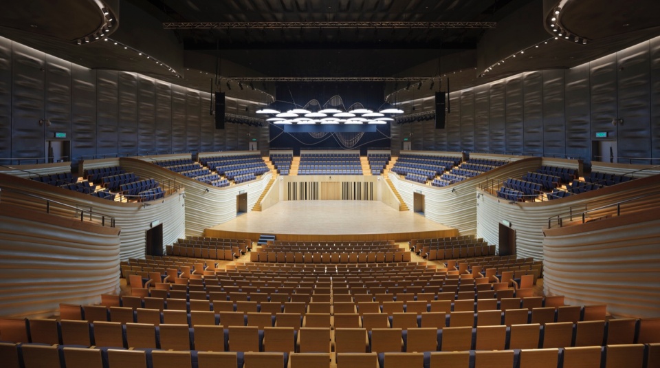 nantong grand theatre by biad paul andreu plus project