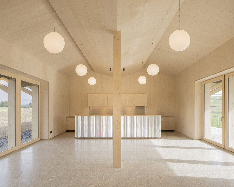 daillens sports facility by local architecture