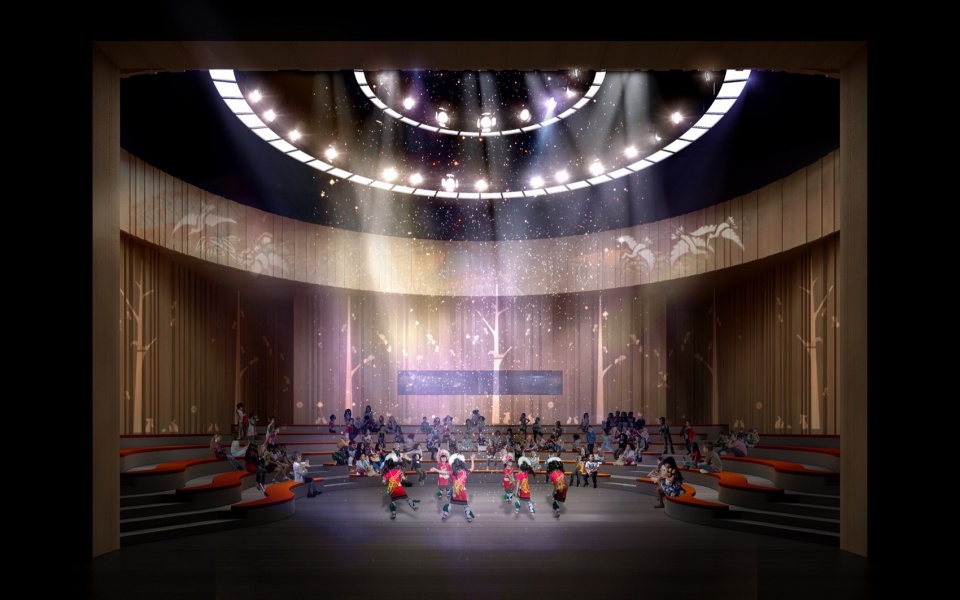 nantong grand theatre by biad paul andreu plus project
