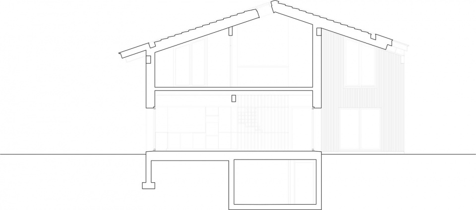 Construction of a villa in Veyrier by Lacroix Chessex
