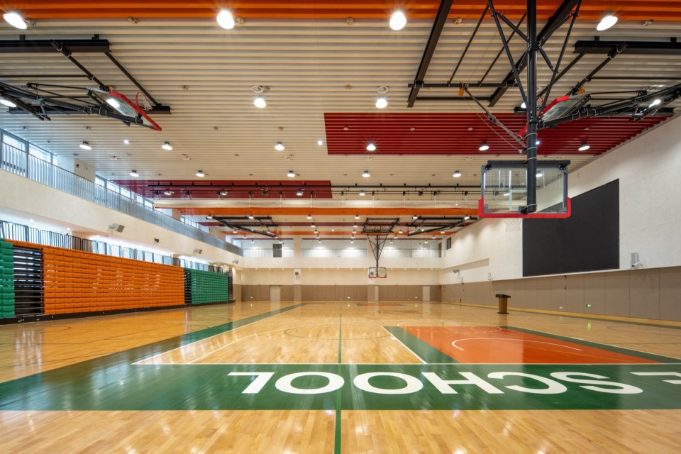 shanghai pinghe school jinding campus by cd design center