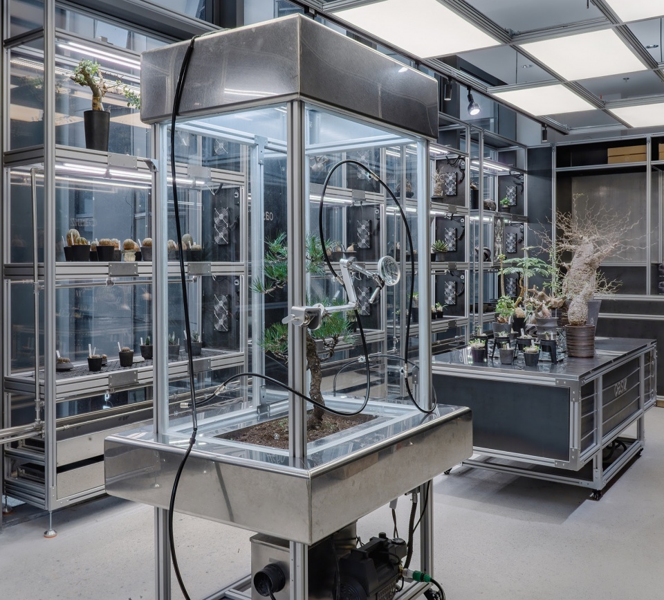 future laboratory of botanists by ruhaus studio