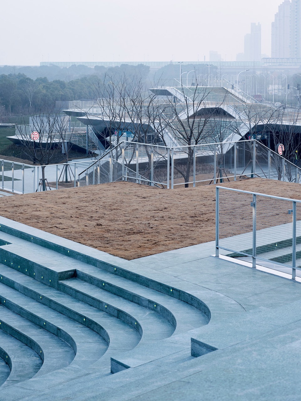 Meandering In Forest South Sanlin Station of Shanghai Airport Link by Original Design Studio TJAD